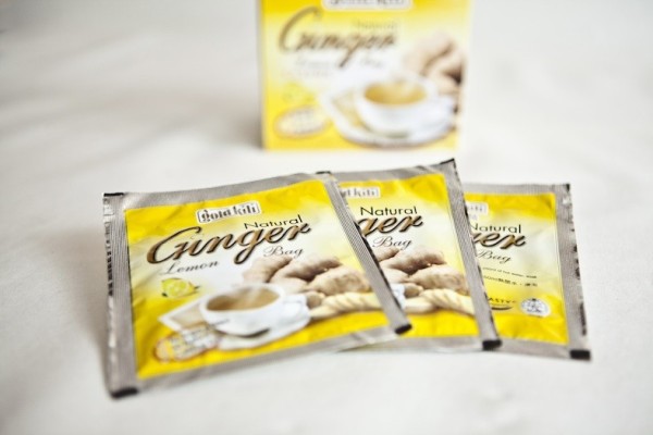 Ginger tea lemon taste