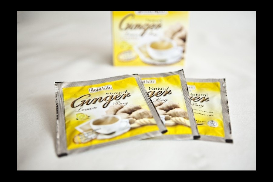Ginger tea lemon taste